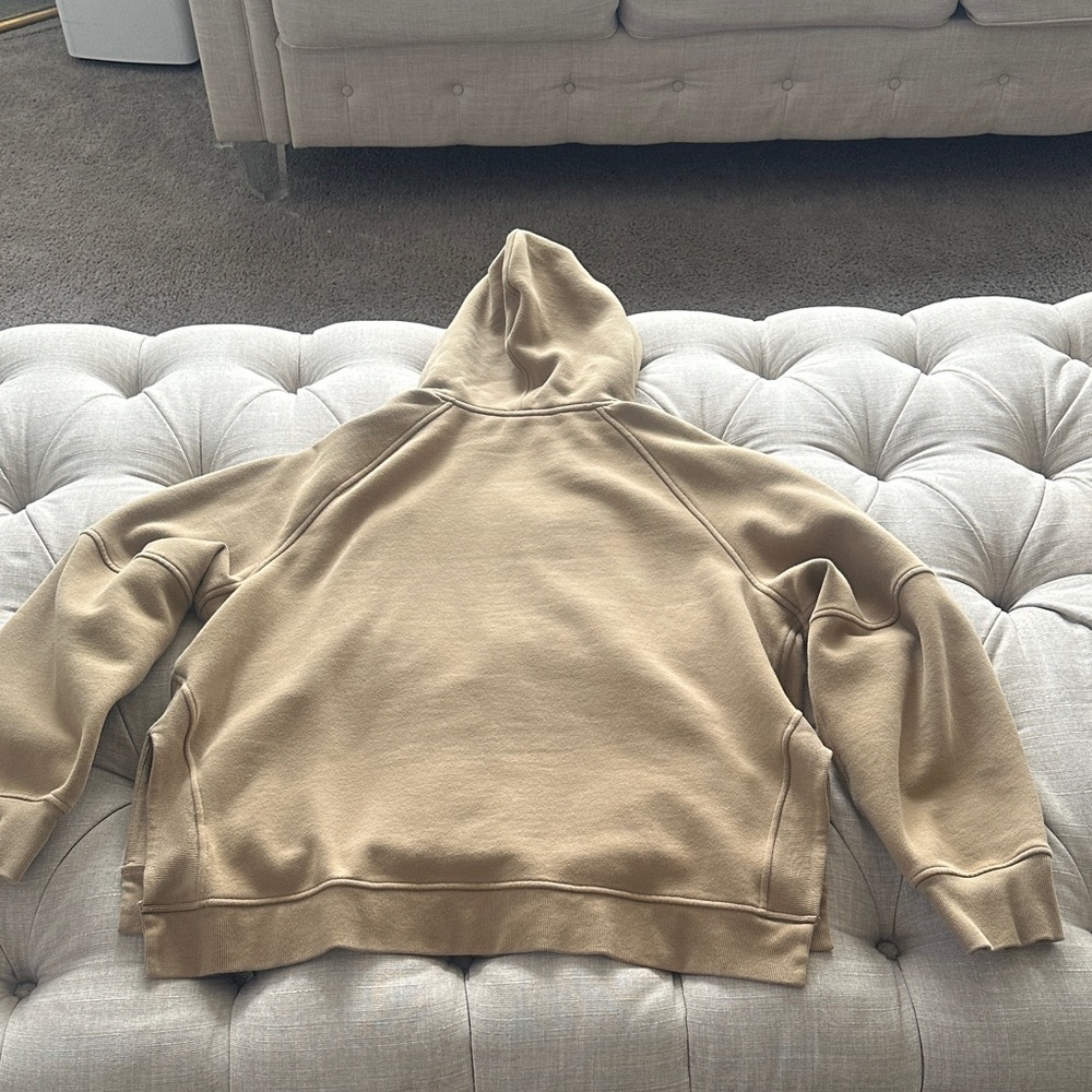 lululemon athletica Tan Hoodie Sweater - Picture 7 of 9